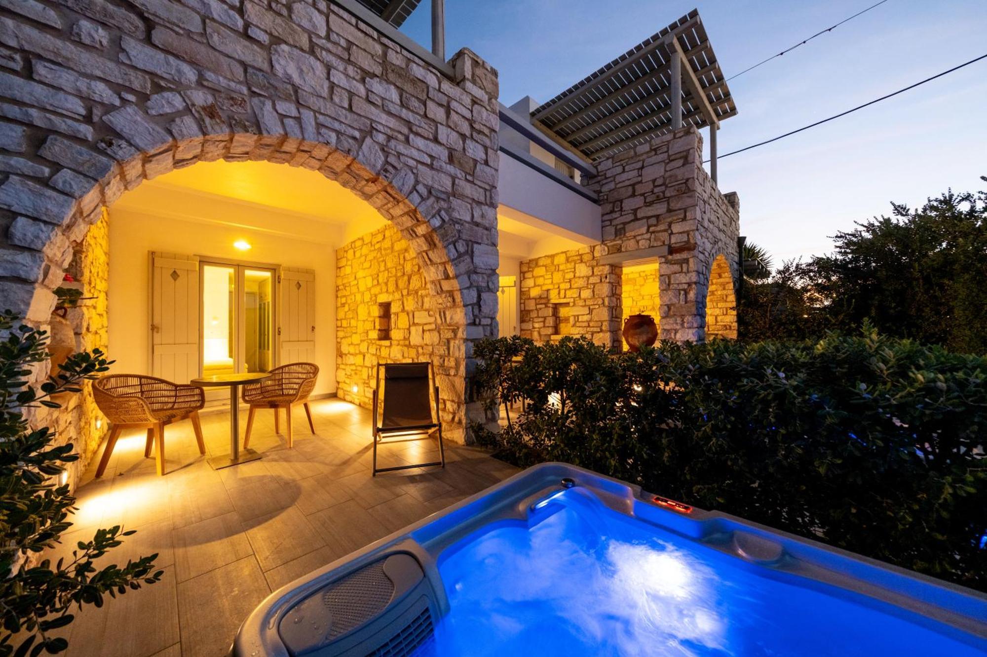 Anemomylos Residence Náoussa Extérieur photo